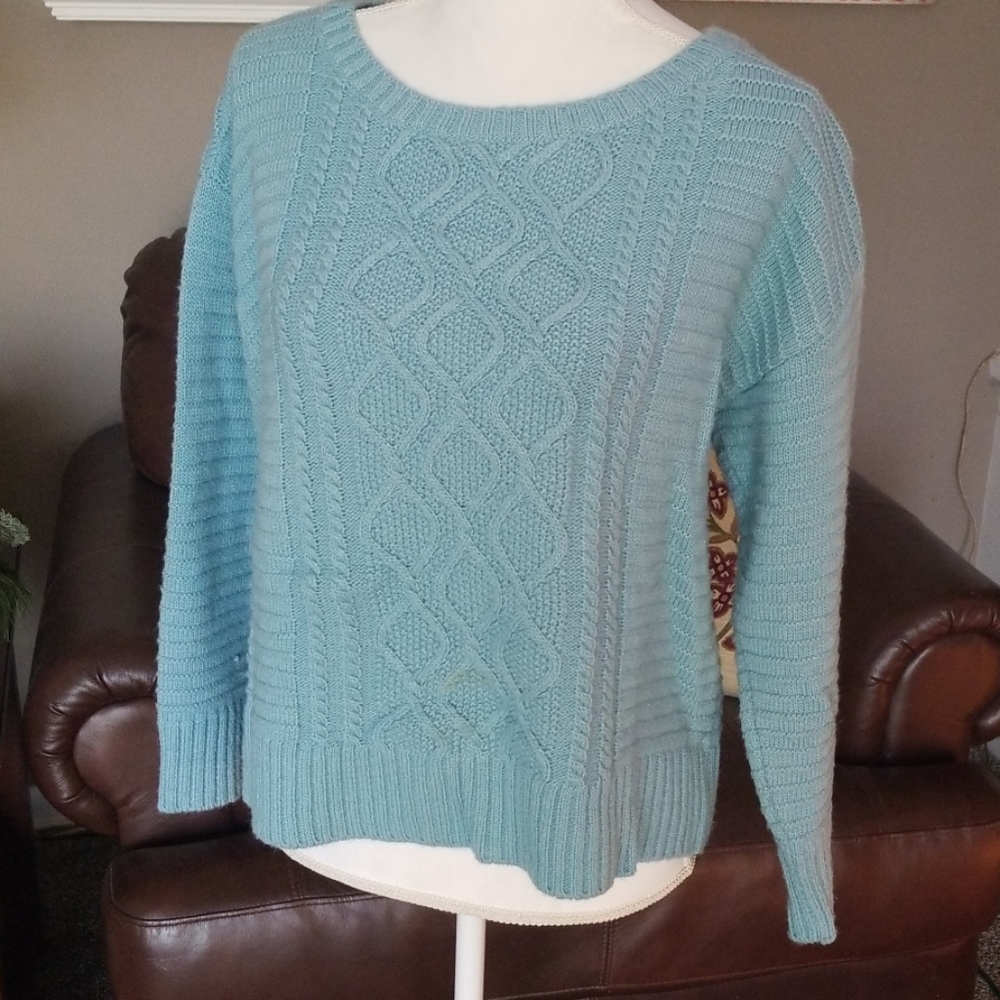 Teal Liz Claiborne Sweater